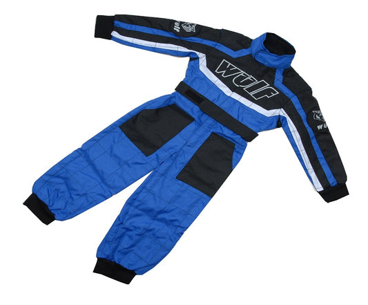 Kids 1pc Wulfsport youth racing suit